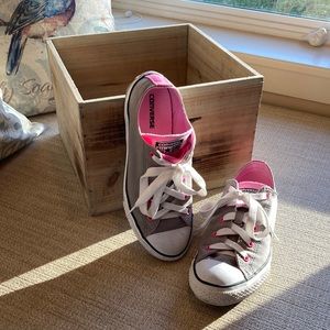 Converse All⭐️Stars. Pink/Gray.